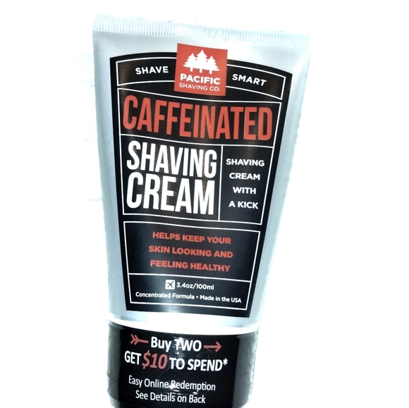 PACIFIC SHAVING CO. Caffeinated Shaving Cream - Picture 1 of 3